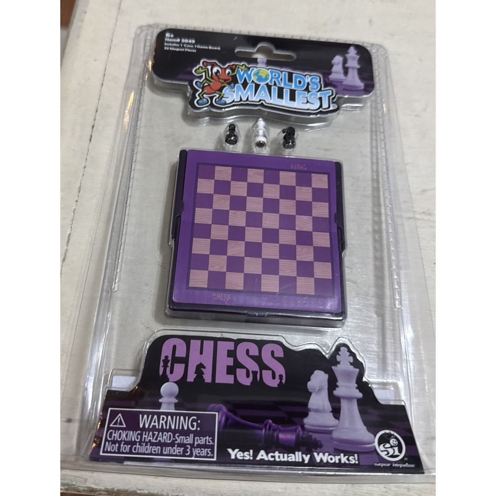 World's Smallest Chess Board Game